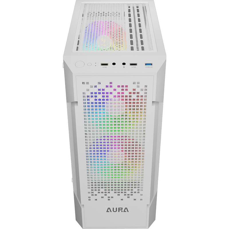 Корпус GAMDIAS AURA GC7 WH ARGB (4711514500684) Назначение для настольного компьютера