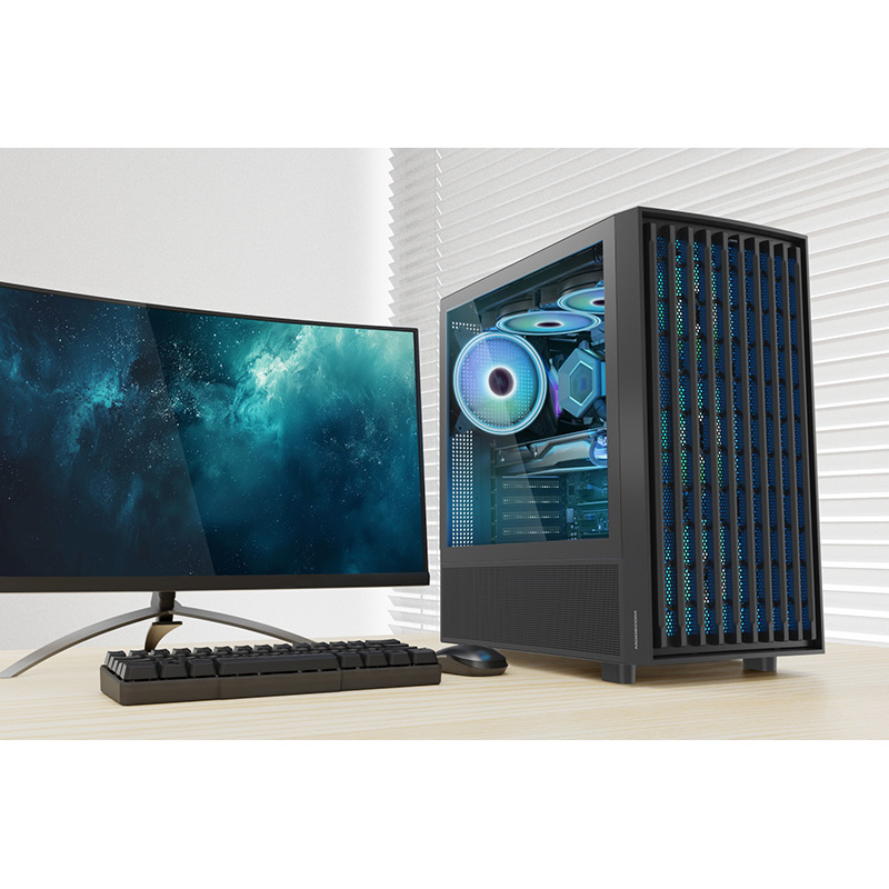 Изображение Корпус MODECOM BREEZE ARGB BLACK (AT-BREEZE-MG-ARGB-10-0000)