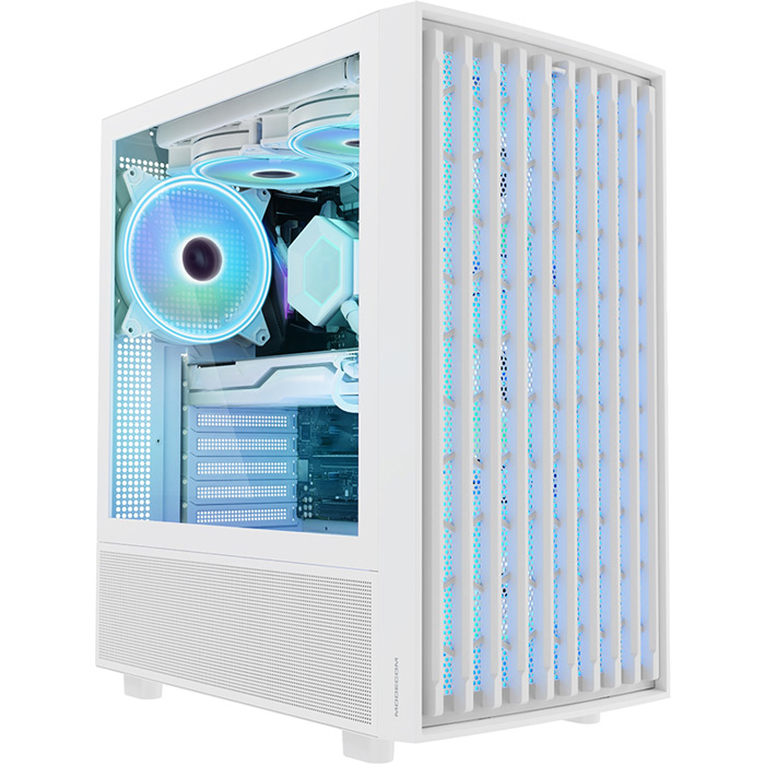 Корпус MODECOM BREEZE RGB WHITE (AT-BREEZE-MG-ARGB-20-0000) Розмір материнської плати (макс.) ATX