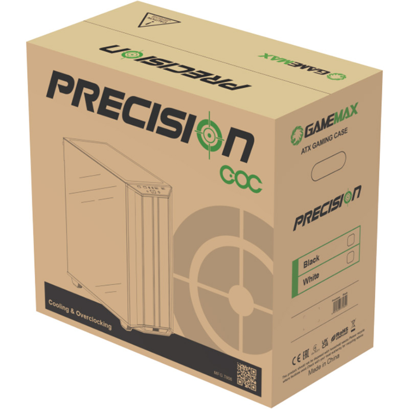 В интернет магазине Корпус GAMEMAX Precision 2 Black