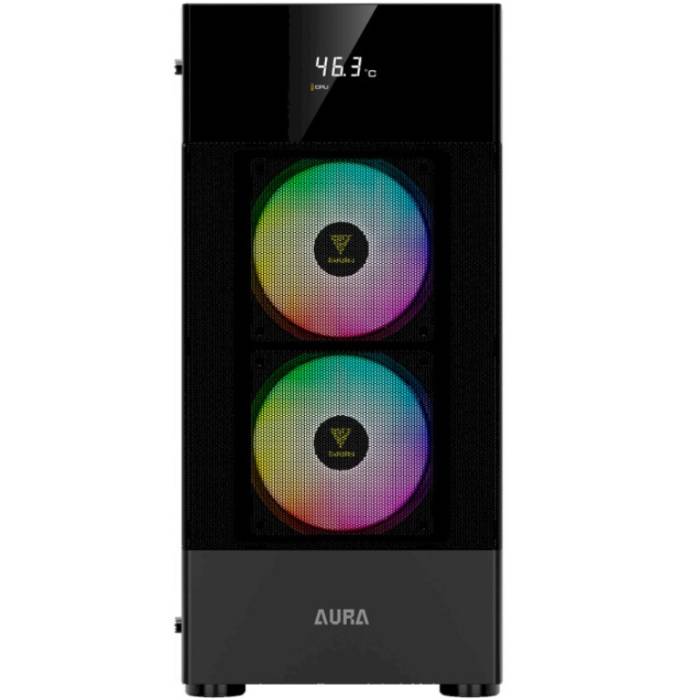 Корпус GAMDIAS AURA GC5 ARGB Black (4711514500646) Размер материнской платы (макс.) ATX