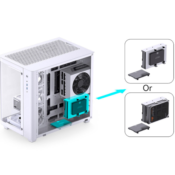 В Украине Корпус JONSBO TK-3 White