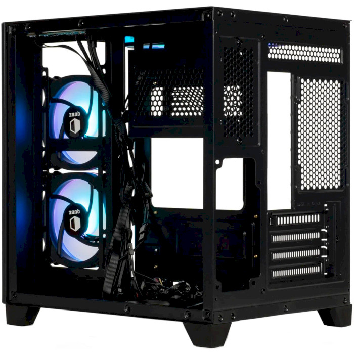 Корпус QUBE REEF ARGB Black (REEF_GBNU3) Розмір материнської плати (макс.) micro-ATX