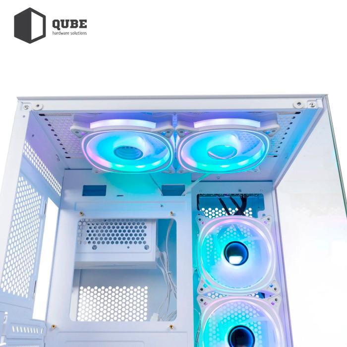 В Фокстрот Корпус QUBE REEF ARGB White (REEF_GMNU3)