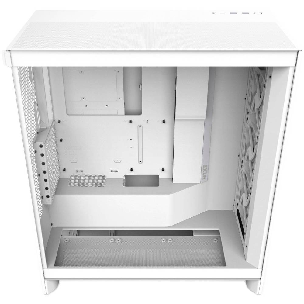 Корпус NZXT H7 Flow Mid Tower ATX Case All White (CM-H72FW-01) Максимальна довжина відеокарти 410