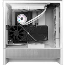 Корпус NZXT H5 Flow Compact Mid-Tower ATX Case All White (CC-H52FW-01)