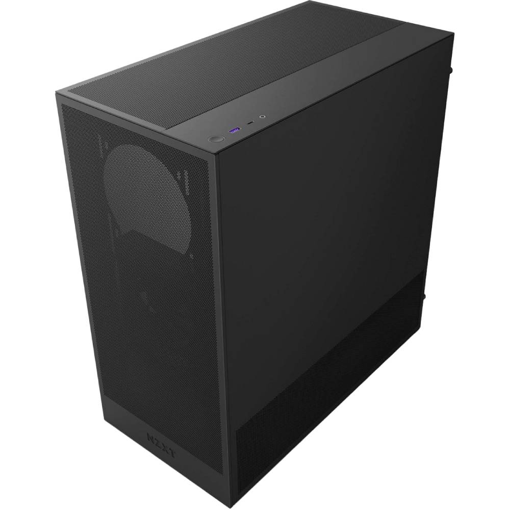 В Україні Корпус Корпус NZXT H5 Flow Compact Mid-Tower ATX Case All Black (CC-H52FB-01)