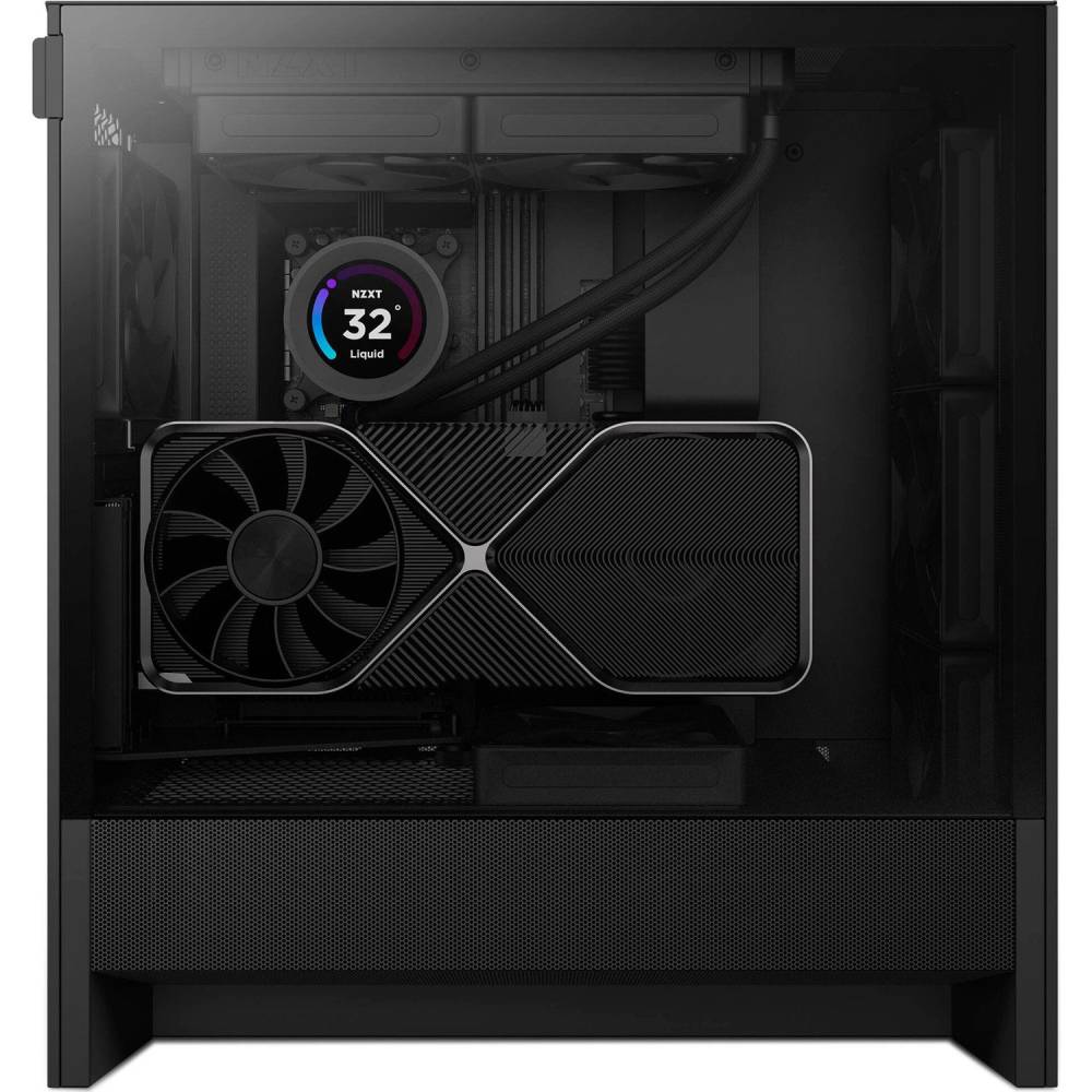 Корпус Корпус NZXT H5 Flow Compact Mid-Tower ATX Case All Black (CC-H52FB-01) Тип Midi-Tower