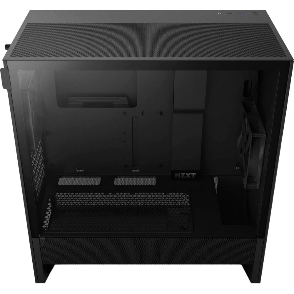 Корпус Корпус NZXT H5 Flow Compact Mid-Tower ATX Case All Black (CC-H52FB-01) Розмір материнської плати (макс.) ATX