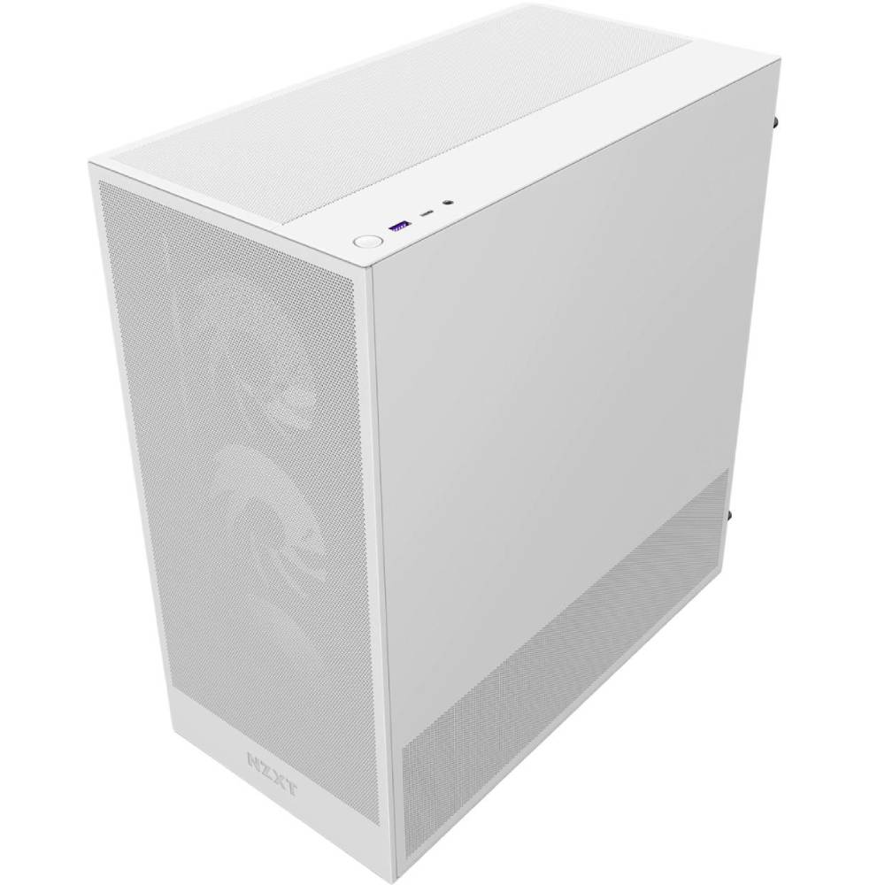 Корпус NZXT H5 Flow RGB Compact Mid-Tower ATX Case with RGB Fans- All White (CC-H52FW-R1) Размер материнской платы (макс.) ATX