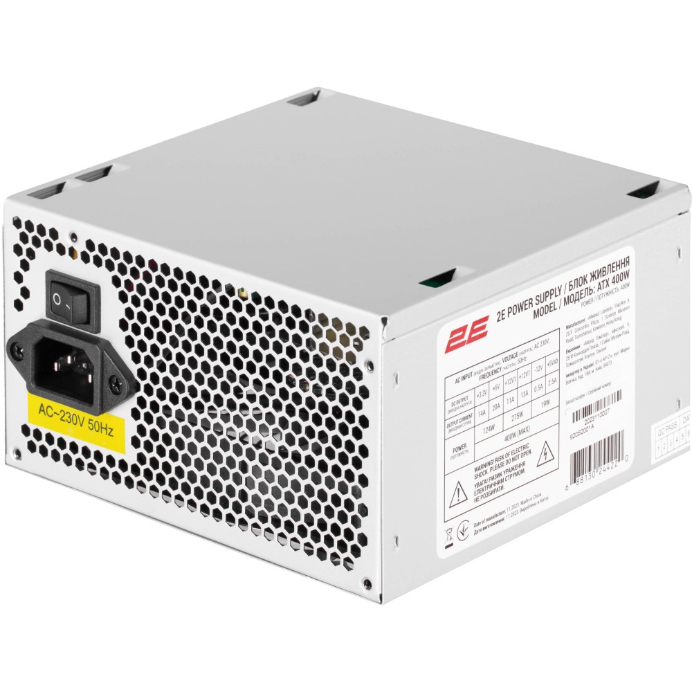 Заказать Корпус 2E TeamX TMX03 с БП 2E ATX400W, mATX черный (2E-TMX03)
