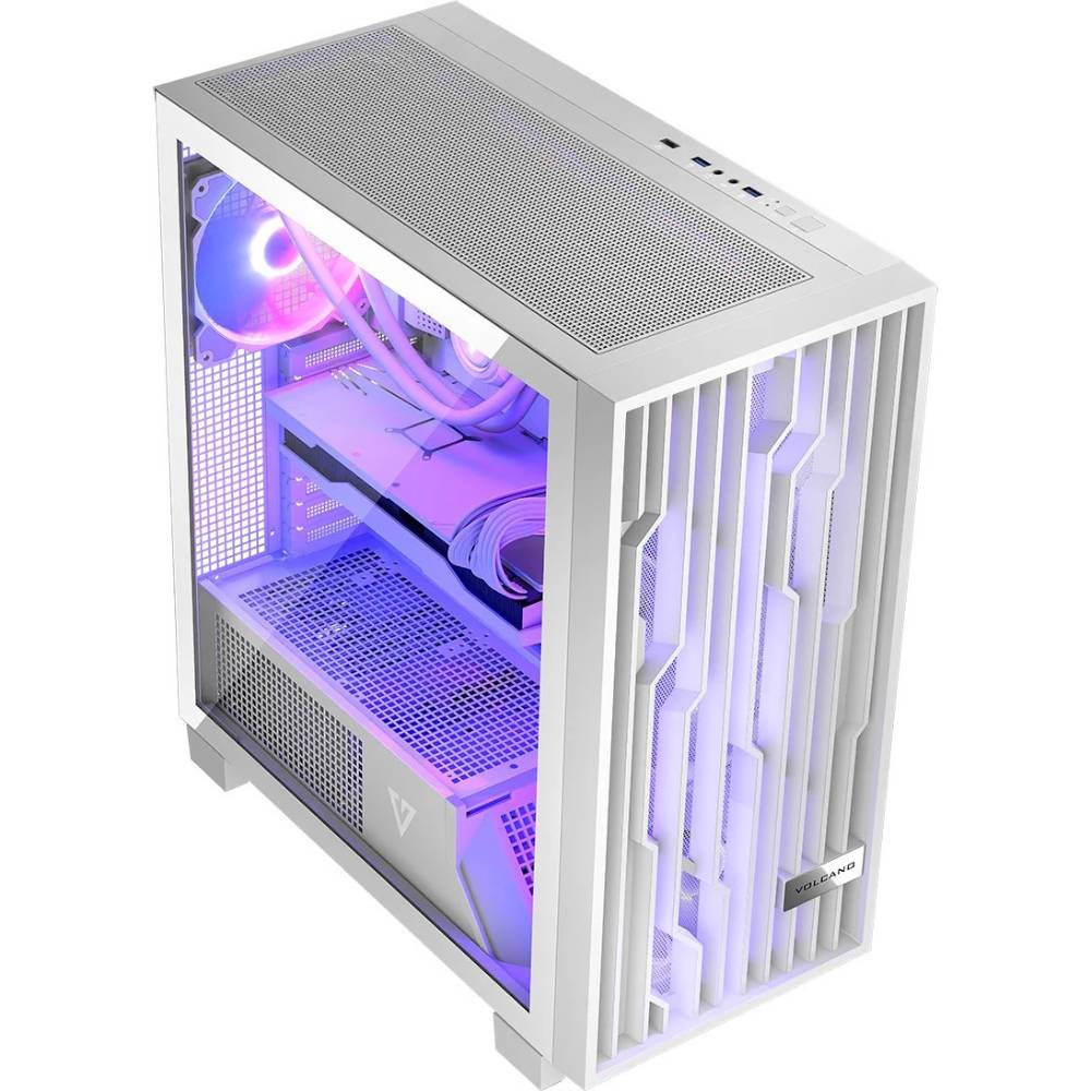 Корпус MODECOM VOLCANO PERUN APEX ARGB MIDI WHITE (AT-PERUN-4F-ARGB-20-00000) Тип Mini (Micro)-Tower