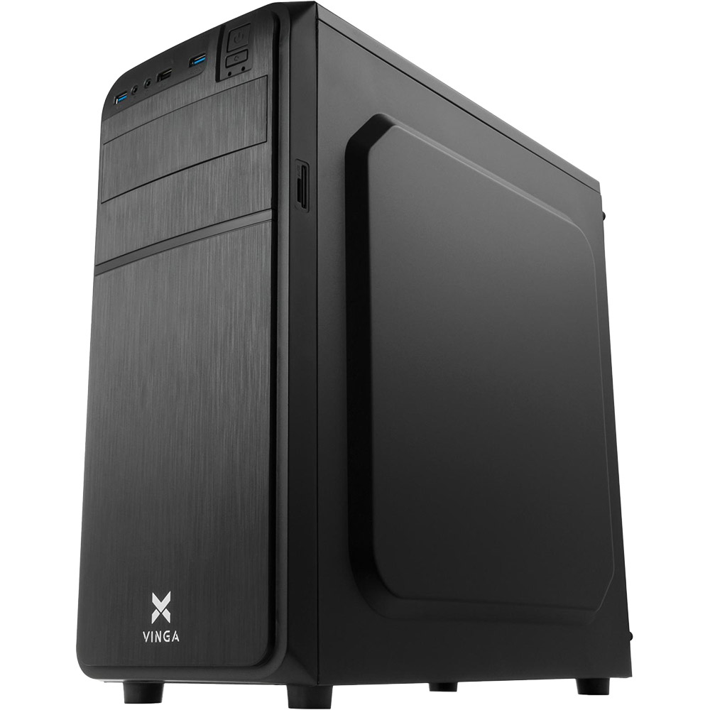 Корпус VINGA CS111B Black (4823093311695) Назначение для настольного компьютера