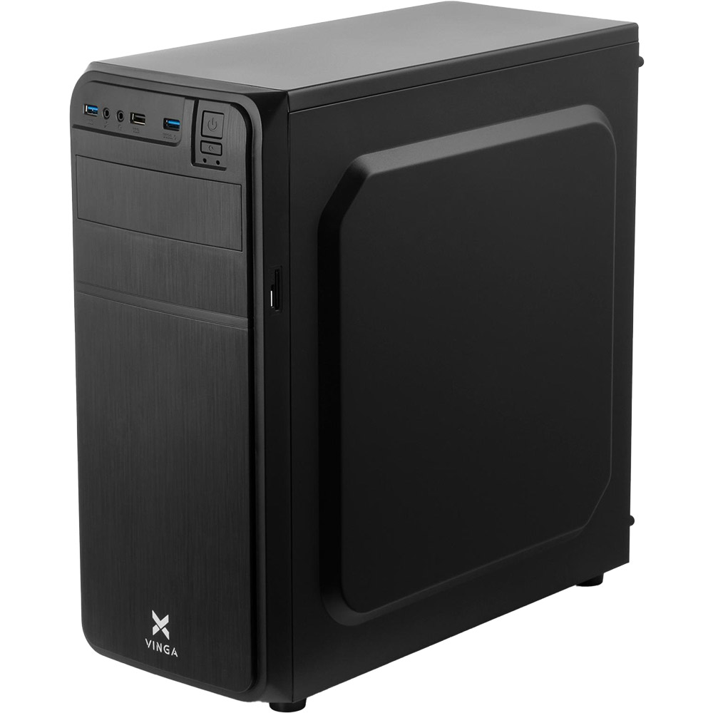 Корпус VINGA CS111B Black (4823093311695) Размер материнской платы (макс.) ATX