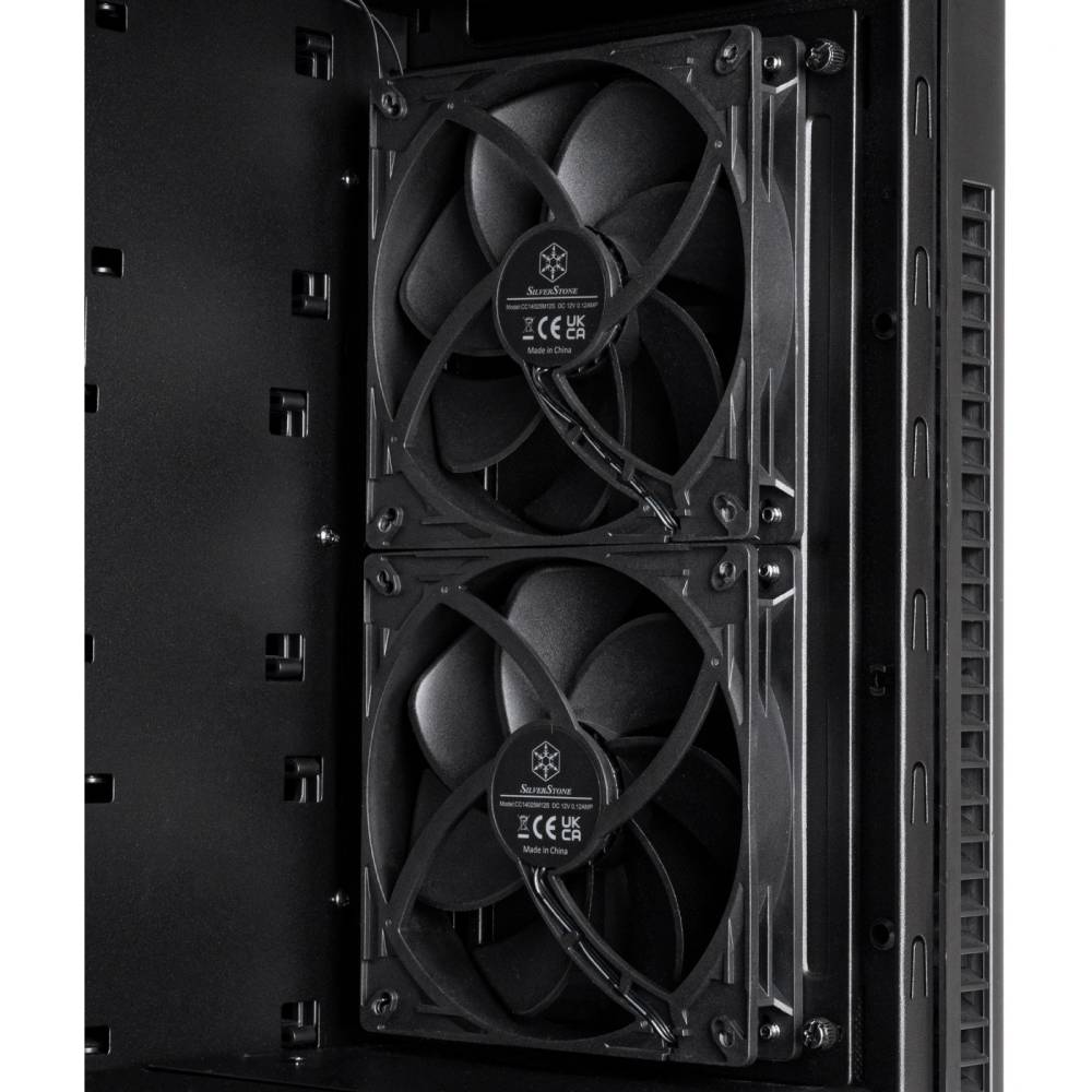 Фото 14 Корпус SILVERSTONE Kublai KL07B-E ATX Black (SST-KL07B-E)