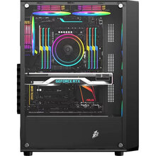 Корпус 1STPLAYER FD3-4F2-AP-BK Black