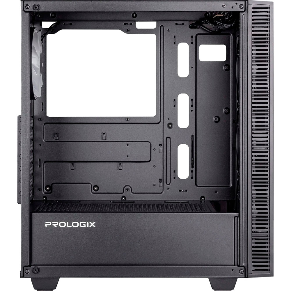 Корпус PROLOGIX E123 Tempered Glass&Mesh Black Максимальна довжина відеокарти 330