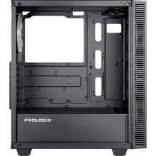 Корпус PROLOGIX E123 Tempered Glass&Mesh Black