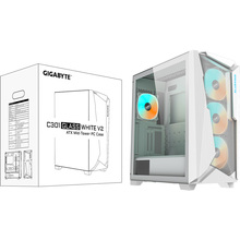 Корпус GIGABYTE C301 GLASS WHITE V2