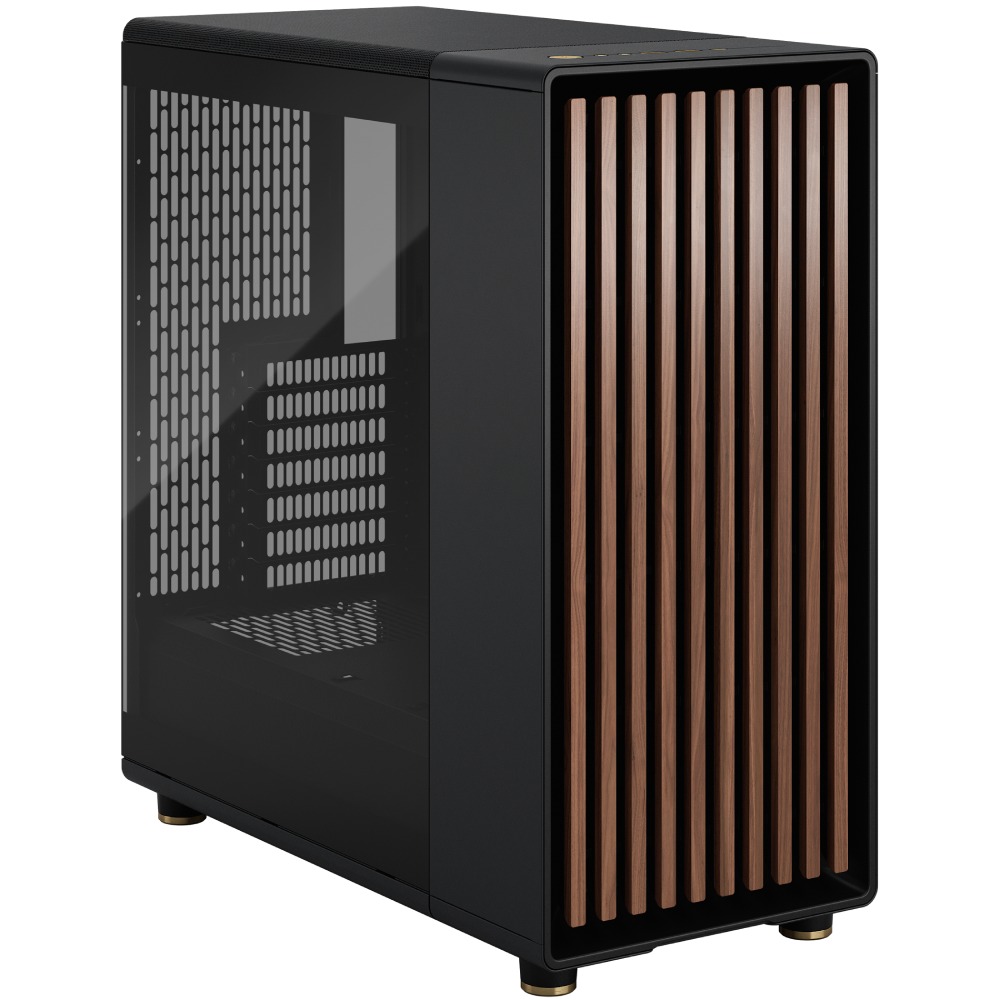 Корпус FRACTAL DESIGN North Charcoal Black TGD (FD-C-NOR1C-02) Назначение для настольного компьютера