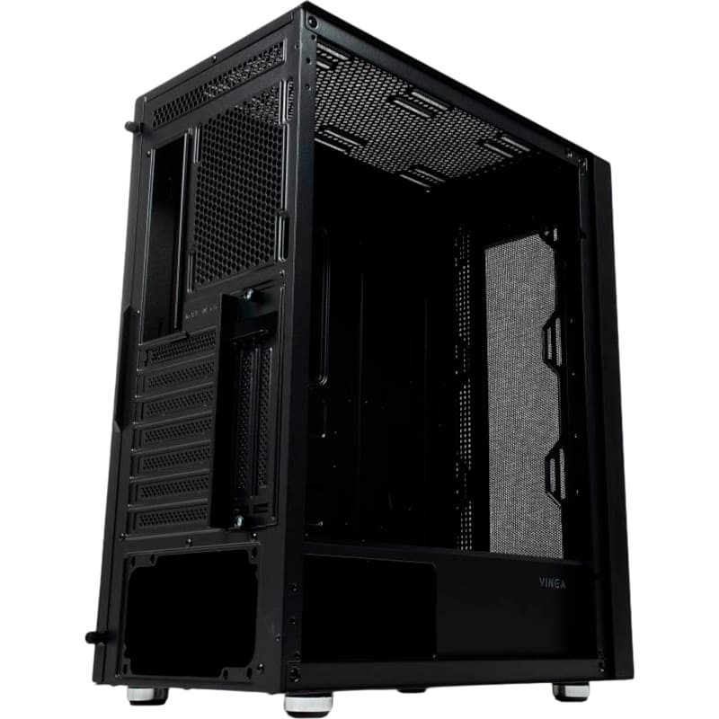 Корпус VINGA Tomcat Black Размер материнской платы (макс.) ATX