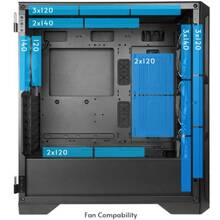 Корпус CHIEFTEC APEX LUMO Black (GA-01B-L-OP)