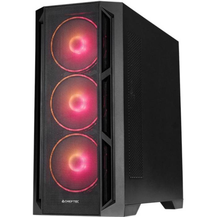 Корпус CHIEFTEC APEX LUMO Black (GA-01B-L-OP) Тип Midi-Tower