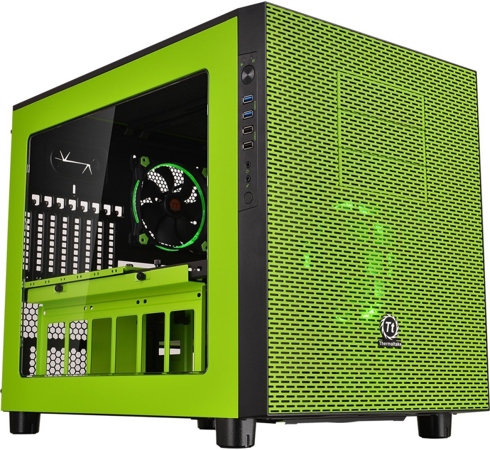 Корпус THERMALTAKE Core X5 Green (CA-1E8-00M8WN-00)