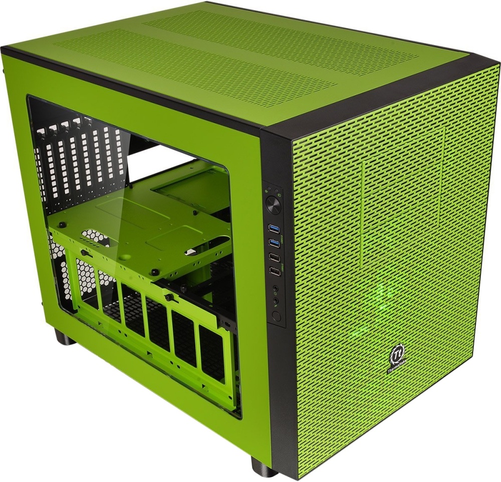 Корпус THERMALTAKE Core X5 Green (CA-1E8-00M8WN-00) Розмір материнської плати (макс.) EATX, XL-ATX, AT