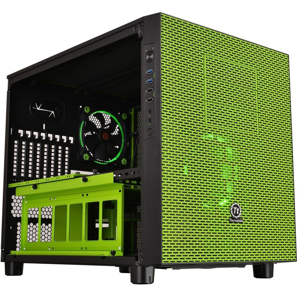 Фото Корпус THERMALTAKE Core X5 Green (CA-1E8-00M8WN-00)