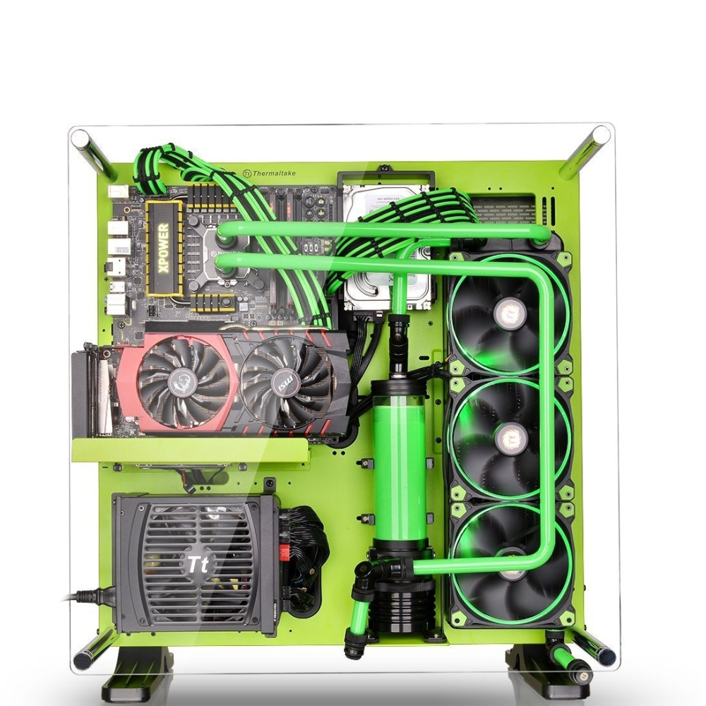 Корпус THERMALTAKE Core P5 Green (CA-1E7-00M8WN-00) Тип Midi-Tower