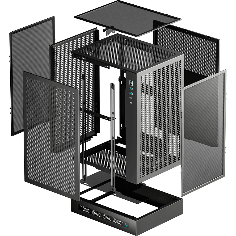 В Україні Корпус DEEPCOOL CH170 Digital Black (R-CH170-BKNPI0D-G-1)