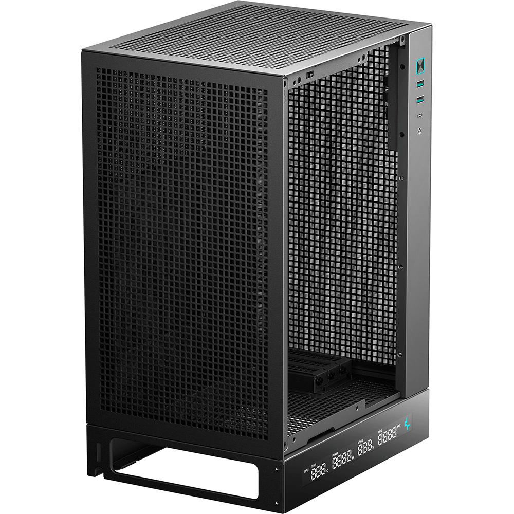 Внешний вид Корпус DEEPCOOL CH170 Digital Black (R-CH170-BKNPI0D-G-1)