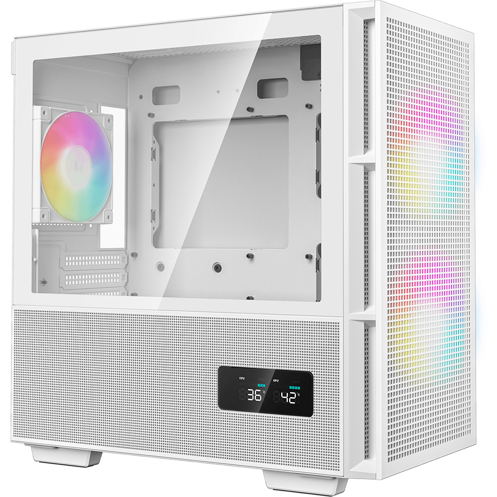 Корпус DEEPCOOL CH360 Digital White (R-CH360-WHAPE3D-G-1) Назначение для настольного компьютера