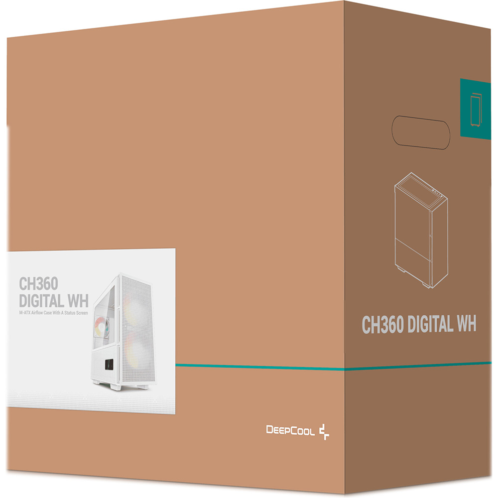 Обзор Корпус DEEPCOOL CH360 Digital White (R-CH360-WHAPE3D-G-1)