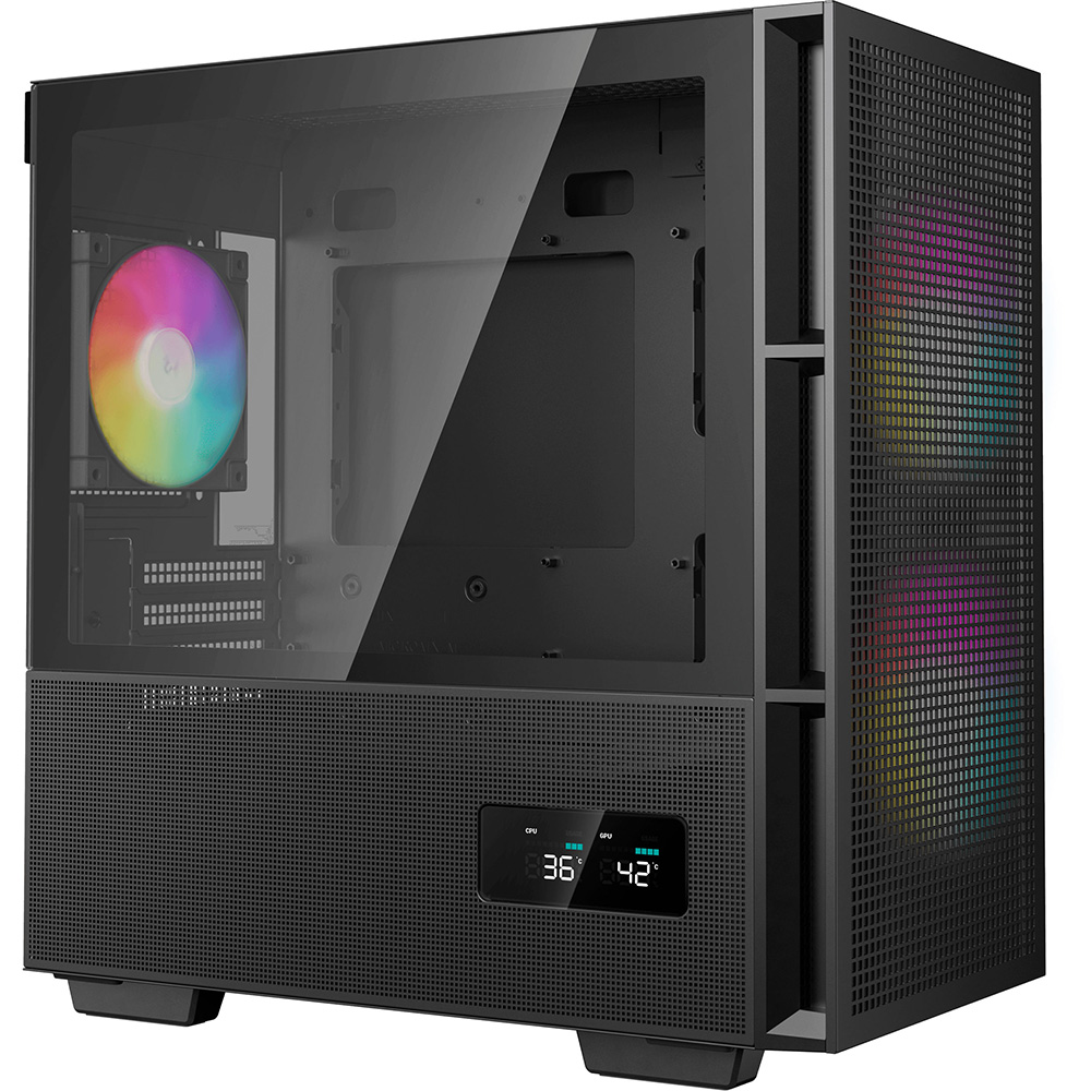 Корпус DEEPCOOL CH360 Digital Black (R-CH360-BKAPE3D-G-1) Назначение для настольного компьютера