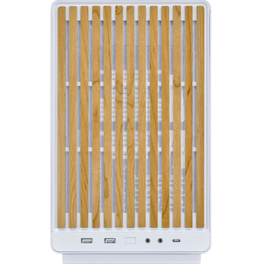 Корпус LIAN LI A3 mATX ITX Wooden Front Panel White (G99.A3W-WD.00) Призначення для настільного комп'ютера