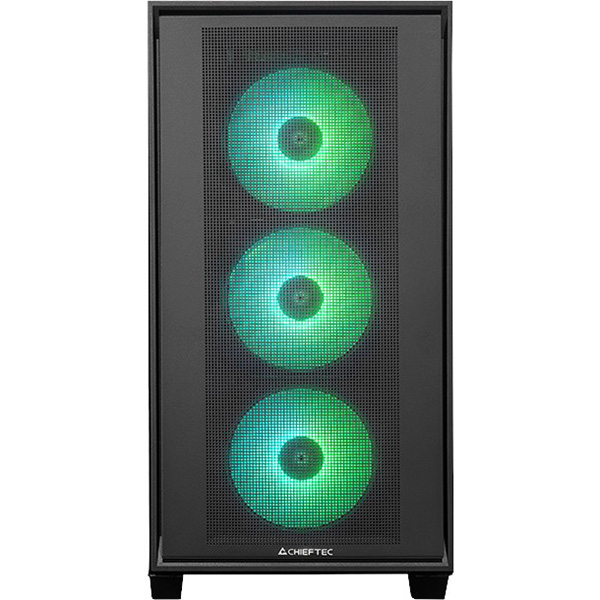 Корпус CHIEFTEC Hunter 3 GS-03B-OP Black Призначення для настільного комп'ютера