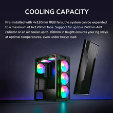 Корпус COUGAR MX110 RGB Black