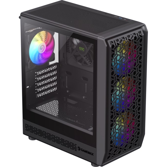 Корпус GAMEMAX Forge COC Black Тип Midi-Tower