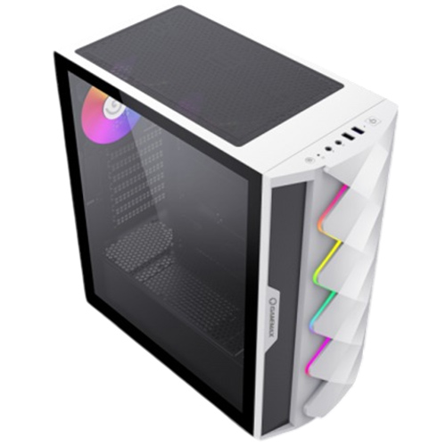 Корпус GAMEMAX (White Diamond CP) Призначення для настільного комп'ютера