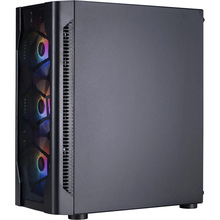 Корпус 1STPLAYER D4-BK-4F1 Black
