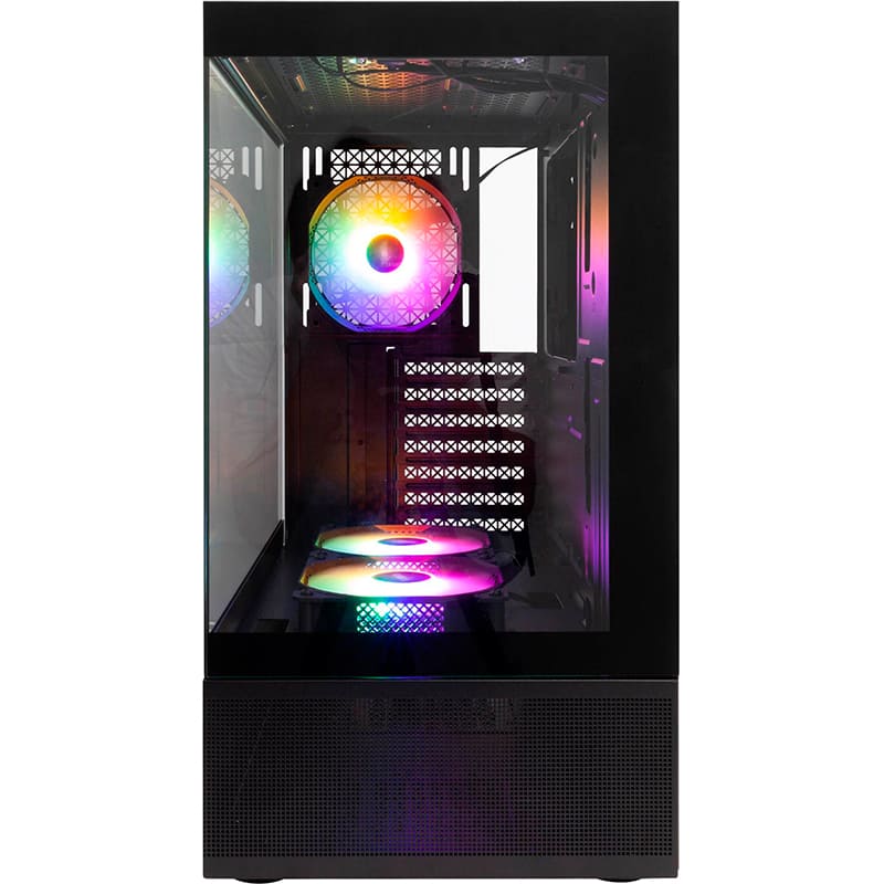 Корпус 1STPLAYER Mi7-A-BK-2F7R-1F7 Black Тип Midi-Tower