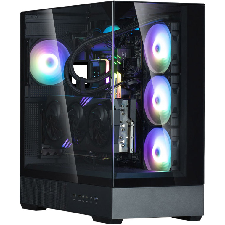 Корпус ZALMAN P40 Prism Black (P40PRISMBLACK) Размер материнской платы (макс.) ATX