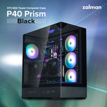 Корпус ZALMAN P40 Prism Black (P40PRISMBLACK)