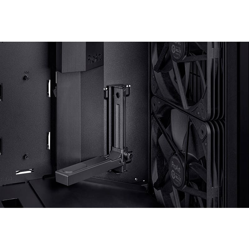 Внешний вид Корпус ASUS ProArt PA602 Wood Edition Tempered Glass Black (90DC00J0-B09020)