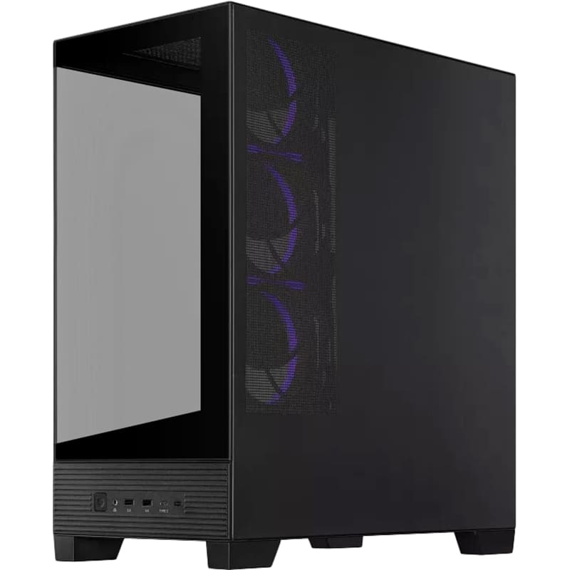 Внешний вид Корпус ASUS A31 Plus Tempered Glass Black (90DC00R0-B19000)