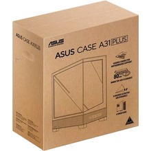 Корпус ASUS A31 Plus Tempered Glass Black (90DC00R0-B19000)