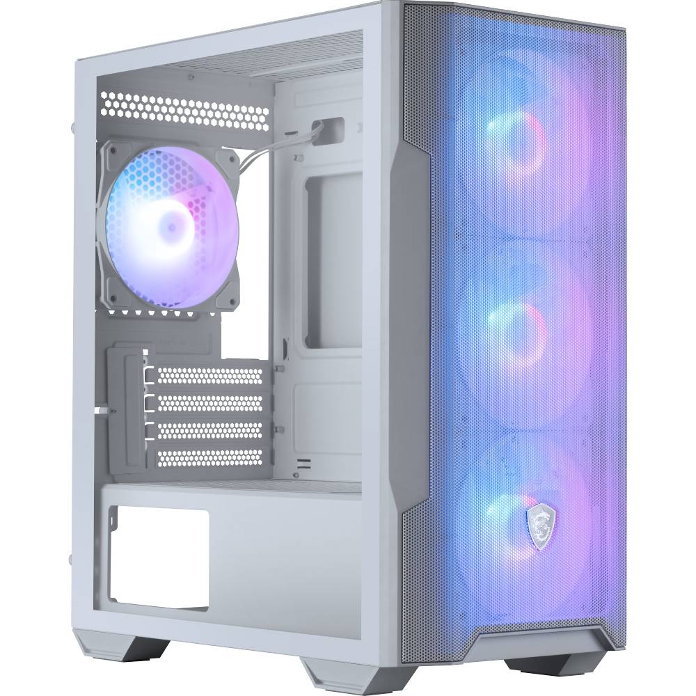 Корпус MSI MAG Forge M100R White Назначение для настольного компьютера