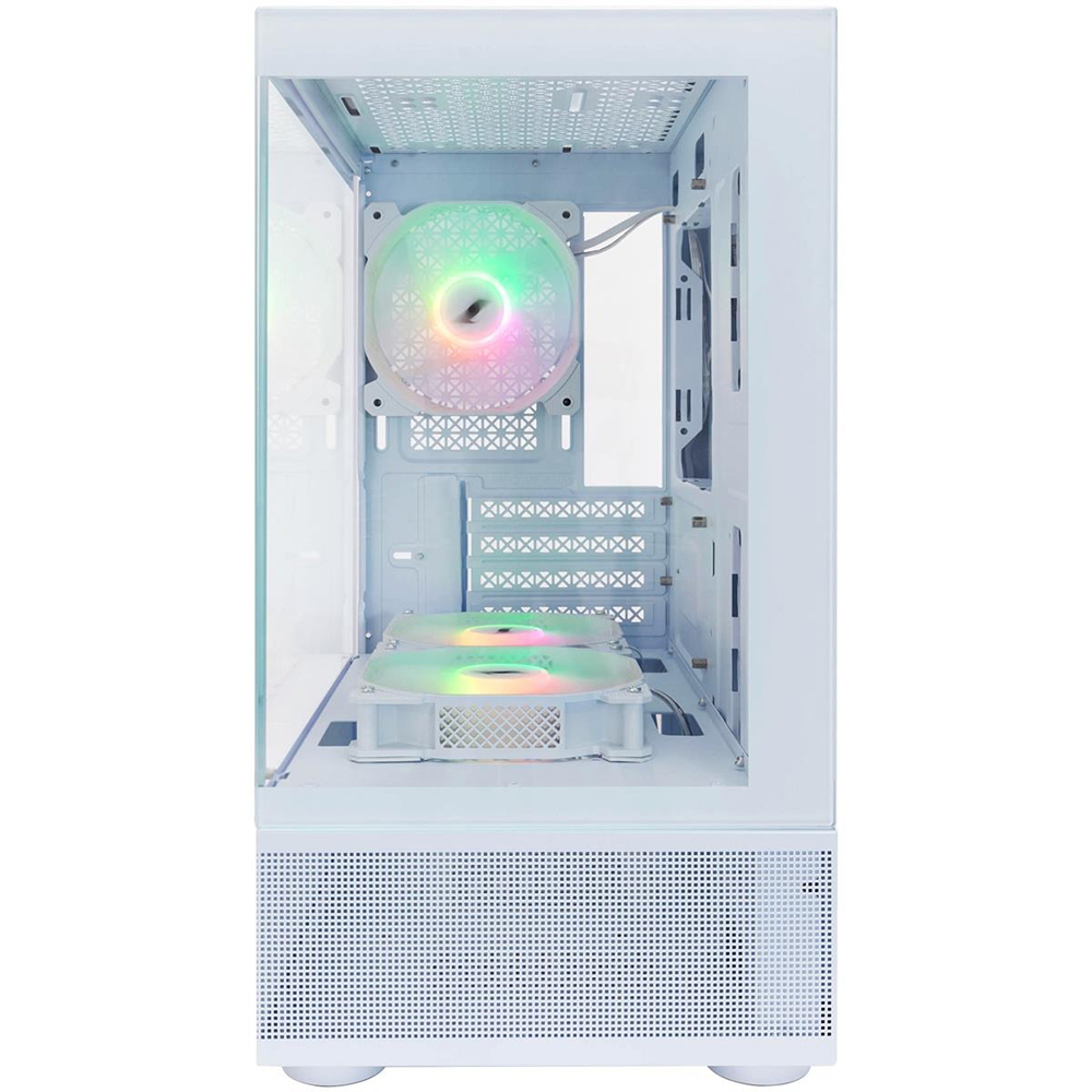 Корпус 1STPLAYER White (Mi2-A-WH-2F7R-W-1F7-W) Расположение блока питания нижнее